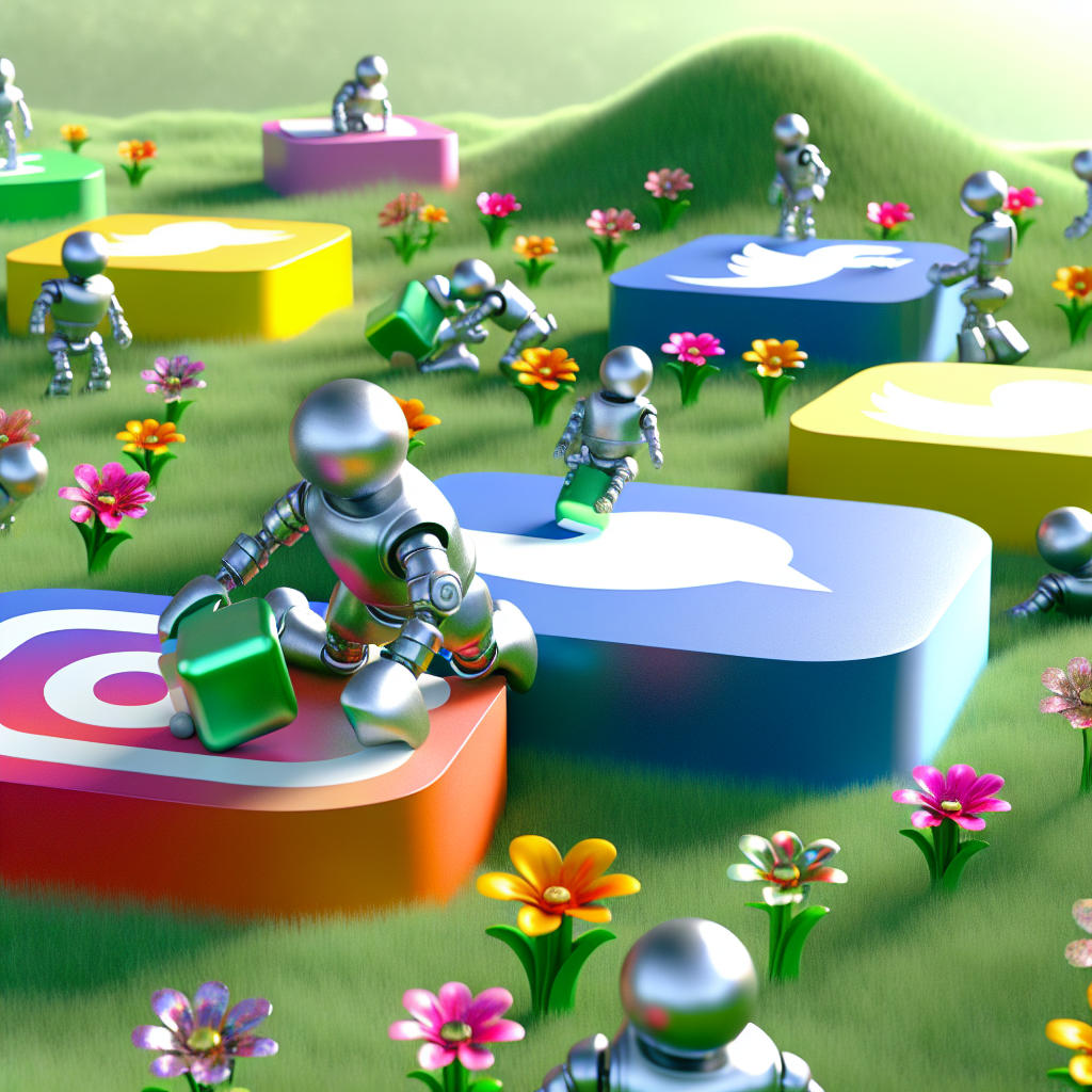 Visual for: Implementing AI for Social Post AI Marketing Success